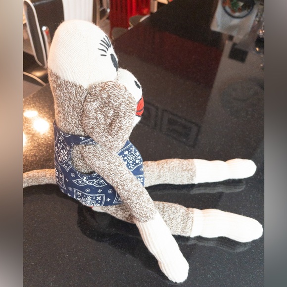 🔥HANDMADE SOCK MONKEY 🙈 - Picture 4 of 7